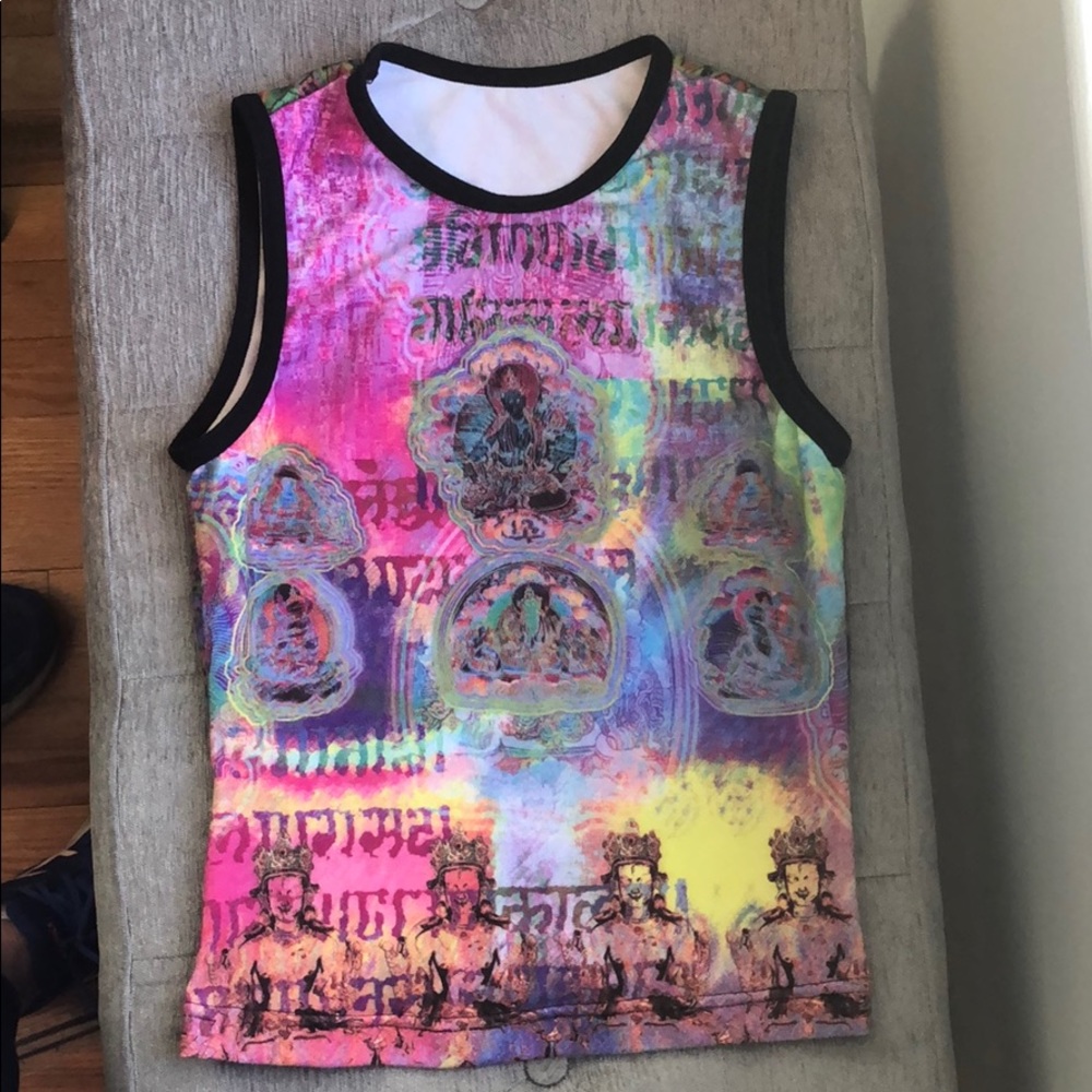 Carushka bodywear yoga print tank top
